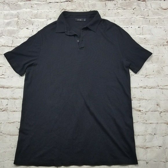 Apt. 9 Other - Apt 9 Men's Polo Shirt - Black Short Sleeve Collar